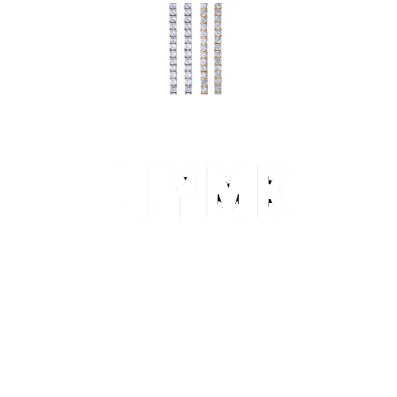 Custom Letters Baguette Two Layer Necklace sold by The GUU Shop