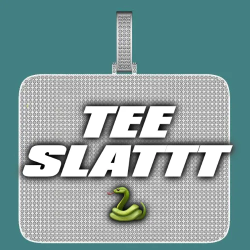 CUSTOM LETTER NECKLACE 3D BIG SQUARE sold by The GUU Shop