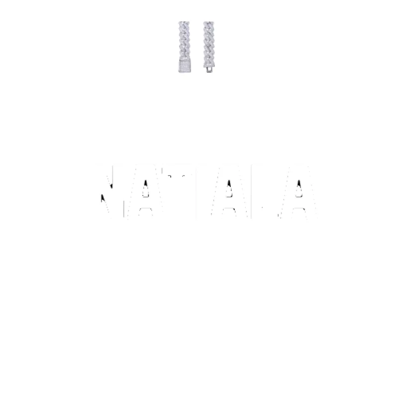 Custom Letters Baguette Two Layer Necklace made by The GUU Shop