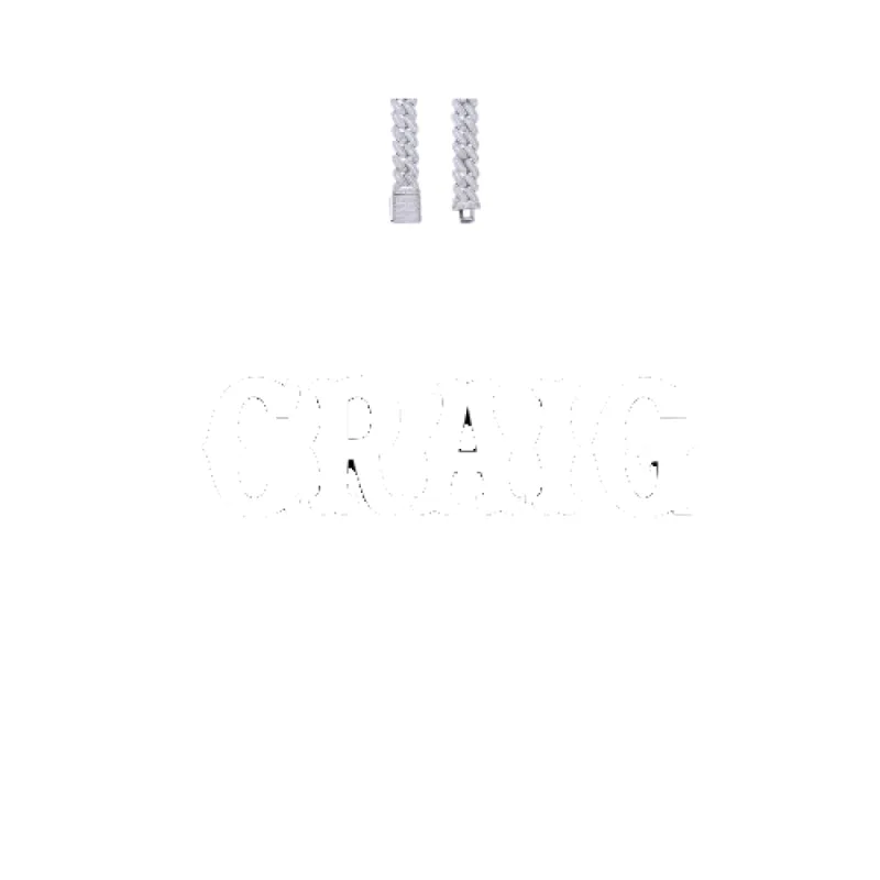 Custom Letters Freibeuter Font Necklace sold by The GUU Shop