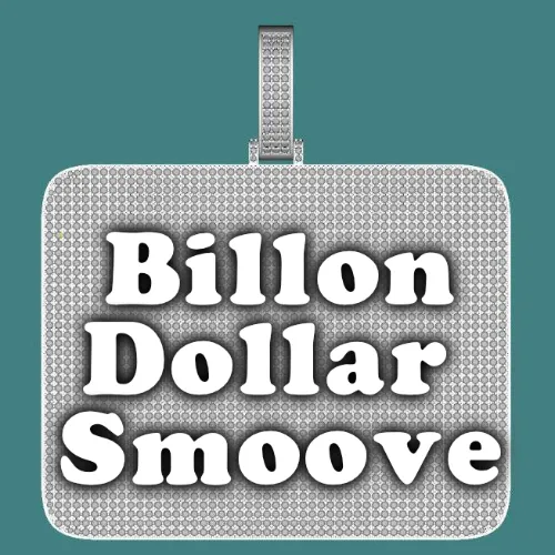 CUSTOM LETTER NECKLACE 3D BIG SQUARE sold by The GUU Shop