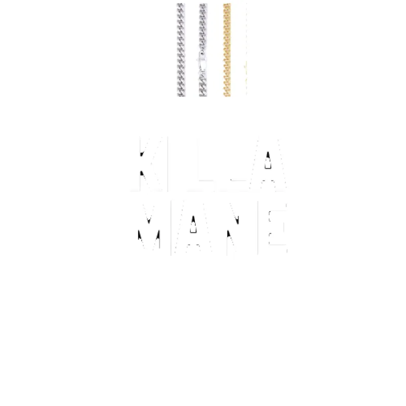 Custom Letters Baguette Two Layer Necklace sold by The GUU Shop