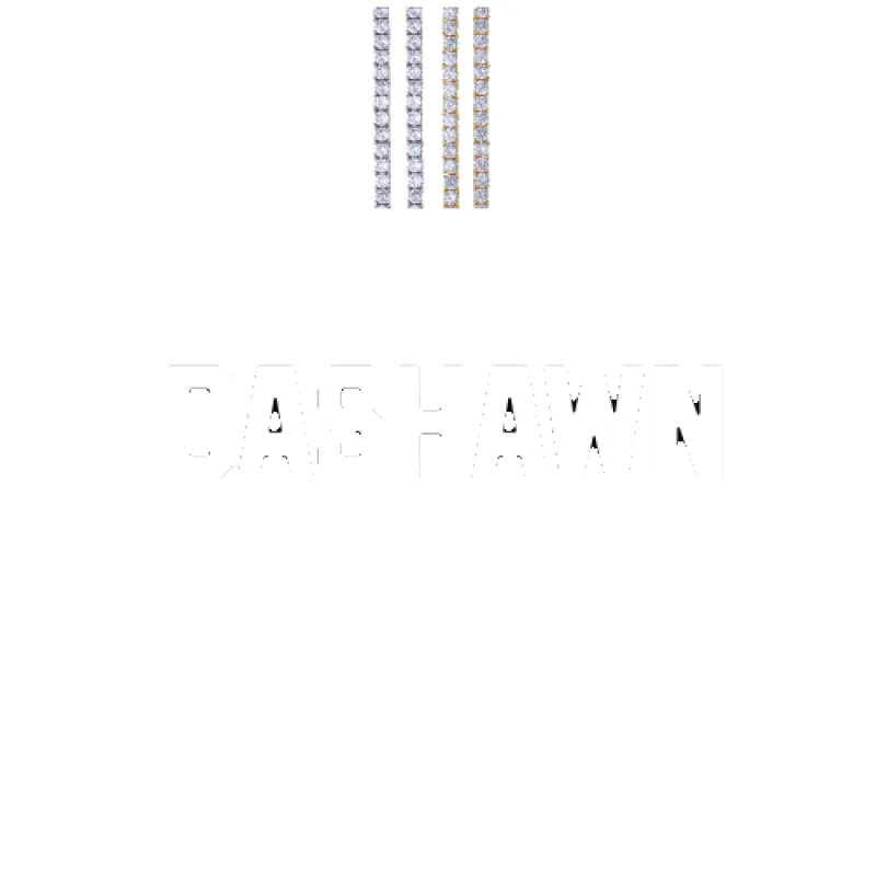 Custom Letters Baguette Two Layer Necklace made by The GUU Shop