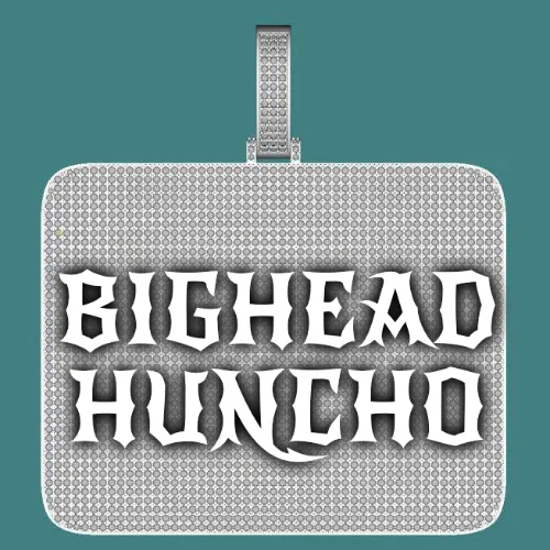 CUSTOM LETTER NECKLACE 3D BIG SQUARE sold by The GUU Shop