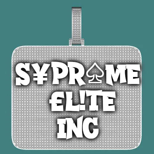 CUSTOM LETTER NECKLACE 3D BIG SQUARE sold by The GUU Shop