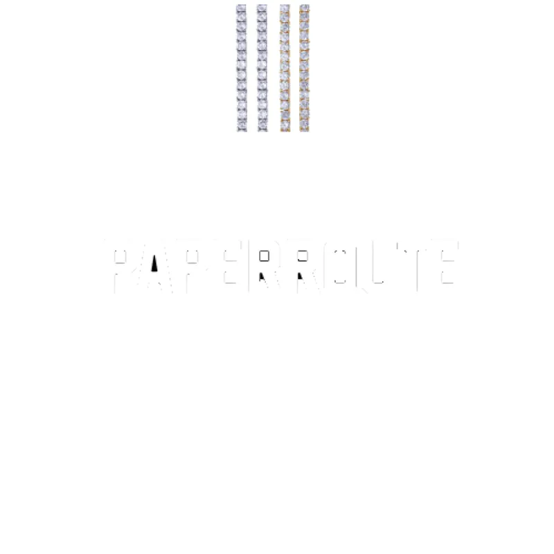 Custom Letters Baguette Two Layer Necklace sold by The GUU Shop