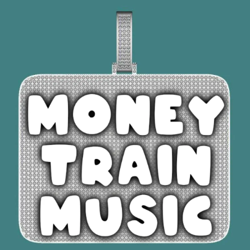 CUSTOM LETTER NECKLACE 3D BIG SQUARE sold by The GUU Shop