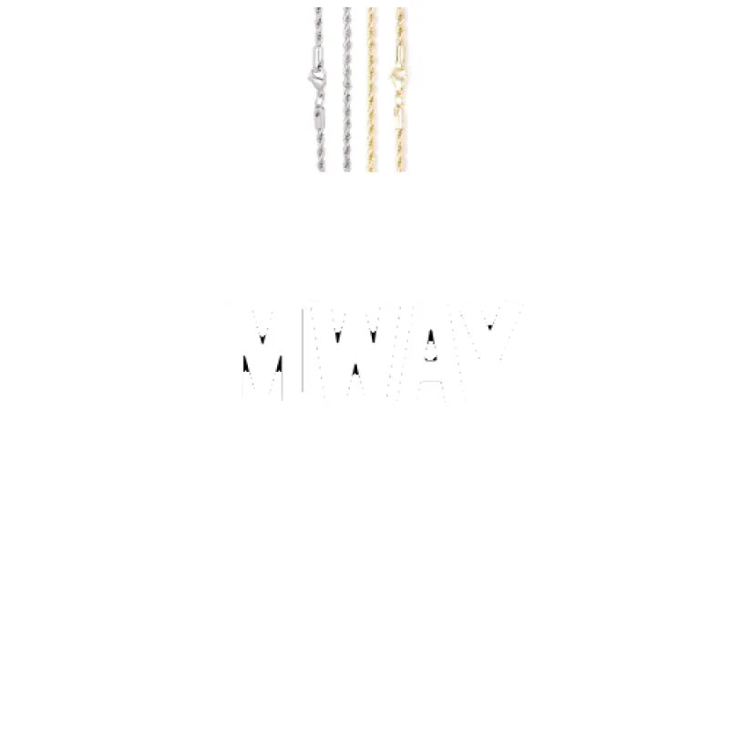 Custom Letters Baguette Two Layer Necklace sold by The GUU Shop