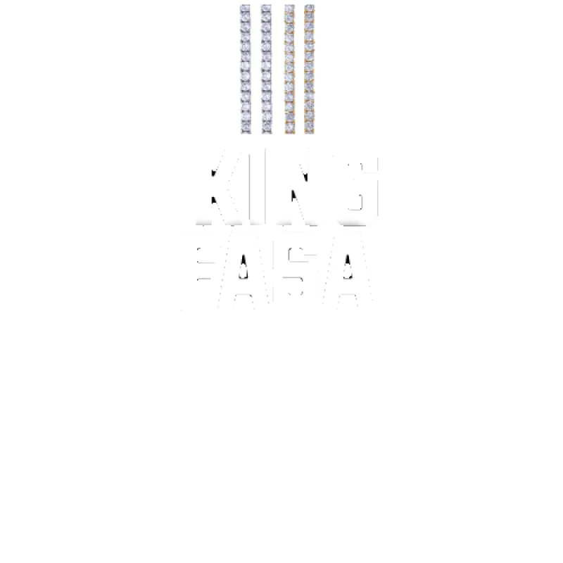 Custom Letters Baguette Two Layer Necklace made by The GUU Shop