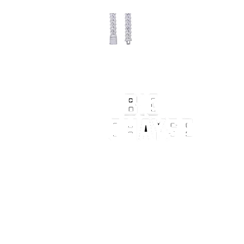 Custom Letters Baguette Two Layer Necklace sold by The GUU Shop