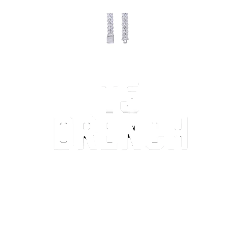 Custom Letters Baguette Two Layer Necklace made by The GUU Shop