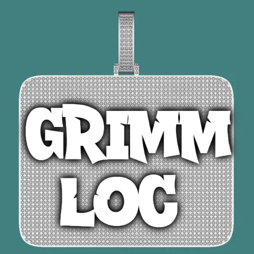 CUSTOM LETTER NECKLACE 3D BIG SQUARE sold by The GUU Shop