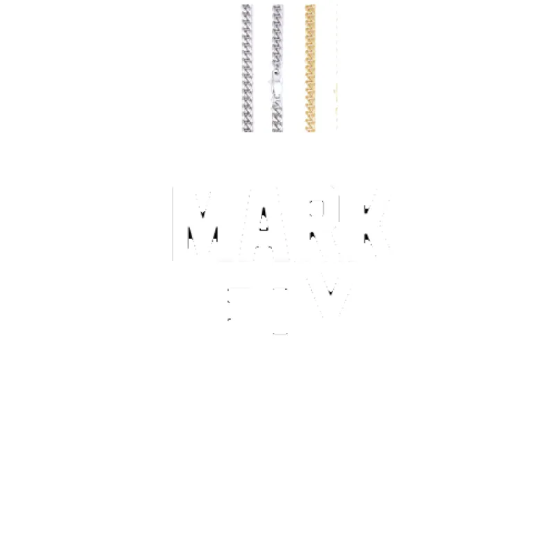 Custom Letters Baguette Two Layer Necklace made by The GUU Shop