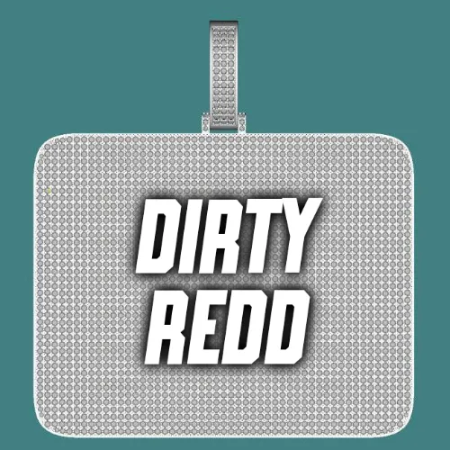 CUSTOM LETTER NECKLACE 3D BIG SQUARE sold by The GUU Shop