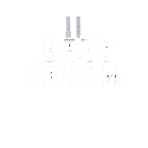 Custom Letters Freibeuter Font Necklace sold by The GUU Shop