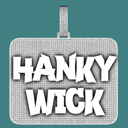 CUSTOM LETTER NECKLACE 3D BIG SQUARE sold by The GUU Shop