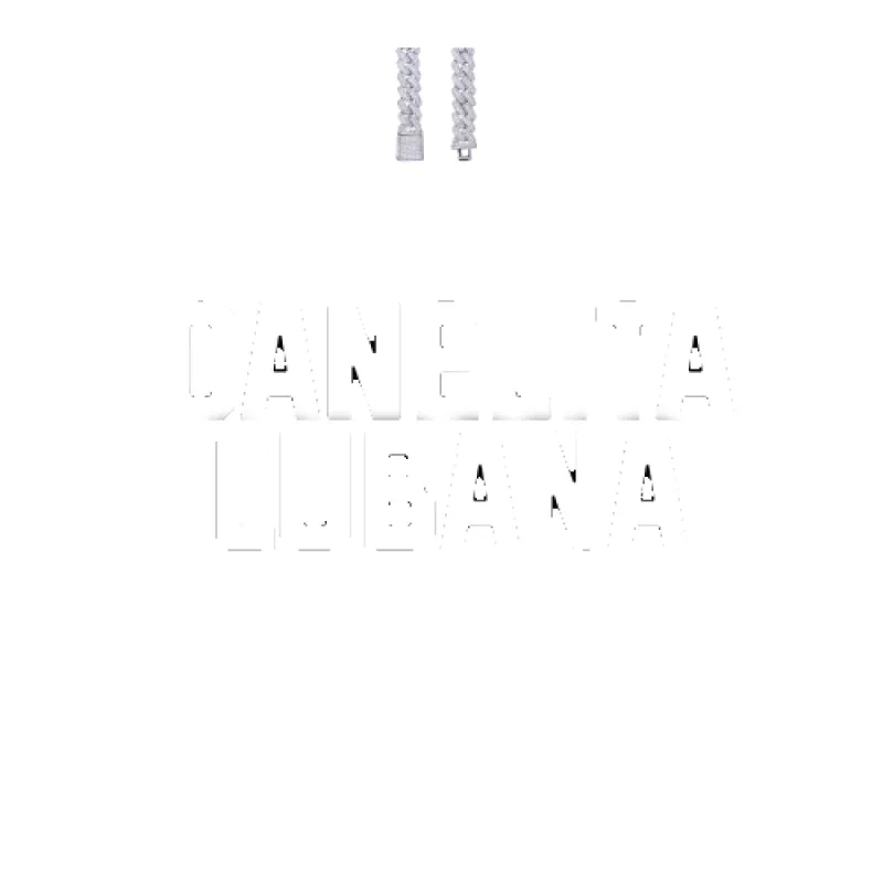 Custom Letters Baguette Two Layer Necklace sold by The GUU Shop