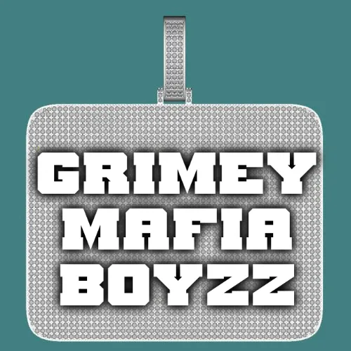 CUSTOM LETTER NECKLACE 3D BIG SQUARE sold by The GUU Shop