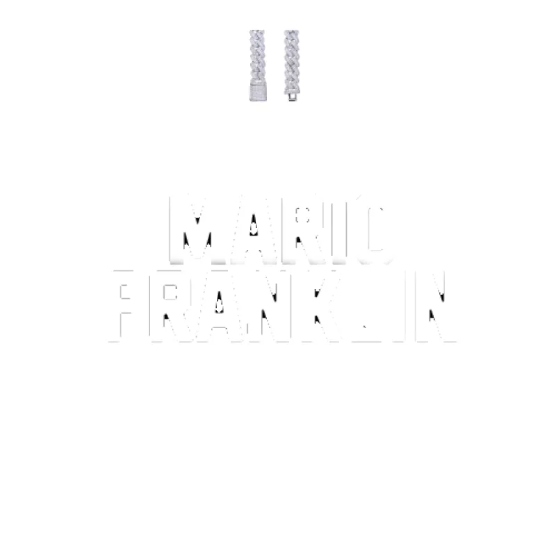 Custom Letters Baguette Two Layer Necklace sold by The GUU Shop