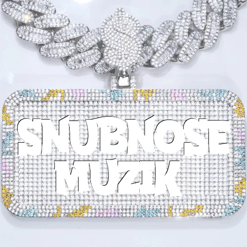 CUSTOM LETTER NECKLACE 3D COLORFUL SQUARE sold by The GUU Shop