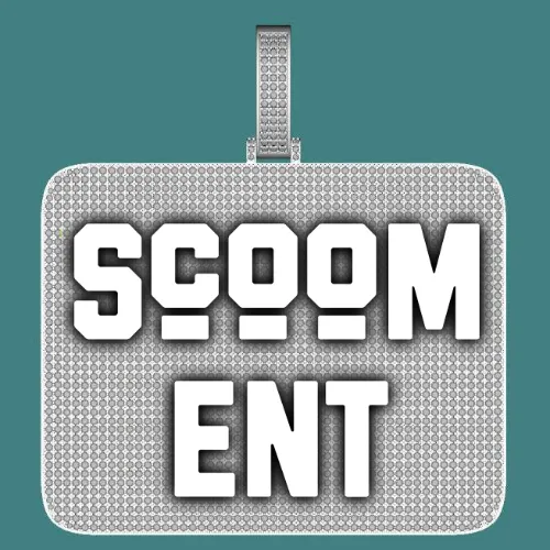 CUSTOM LETTER NECKLACE 3D BIG SQUARE sold by The GUU Shop