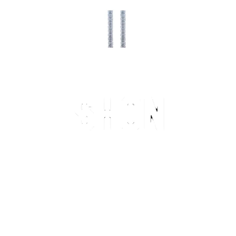 Custom Letters Baguette Two Layer Necklace made by The GUU Shop