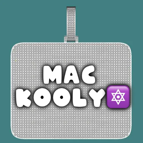 CUSTOM LETTER NECKLACE 3D BIG SQUARE sold by The GUU Shop