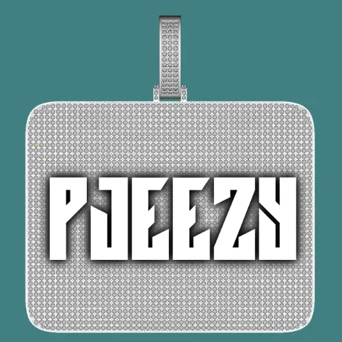 CUSTOM LETTER NECKLACE 3D BIG SQUARE sold by The GUU Shop