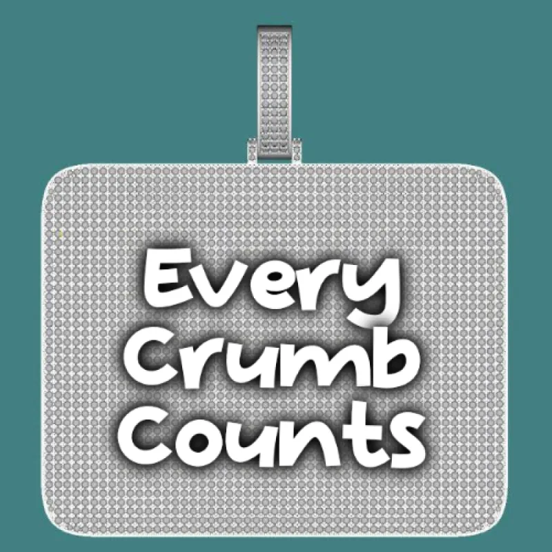 CUSTOM LETTER NECKLACE 3D BIG SQUARE sold by The GUU Shop