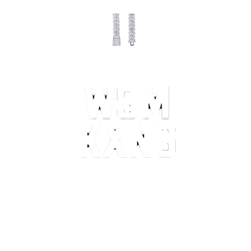 Custom Letters Baguette Two Layer Necklace made by The GUU Shop