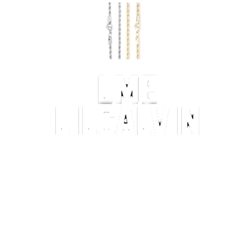 Custom Letters Baguette Two Layer Necklace sold by The GUU Shop