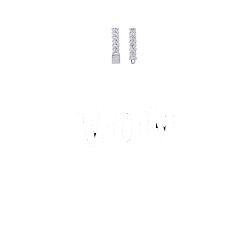 Custom Letters Freibeuter Font Necklace made by The GUU Shop