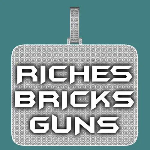 CUSTOM LETTER NECKLACE 3D BIG SQUARE sold by The GUU Shop