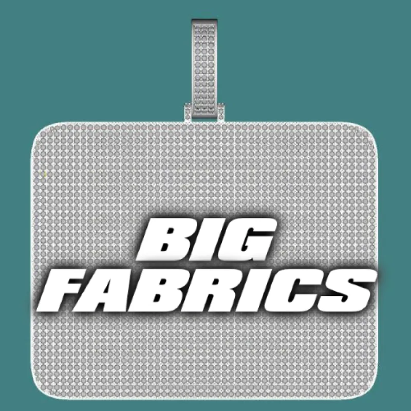 CUSTOM LETTER NECKLACE 3D BIG SQUARE sold by The GUU Shop