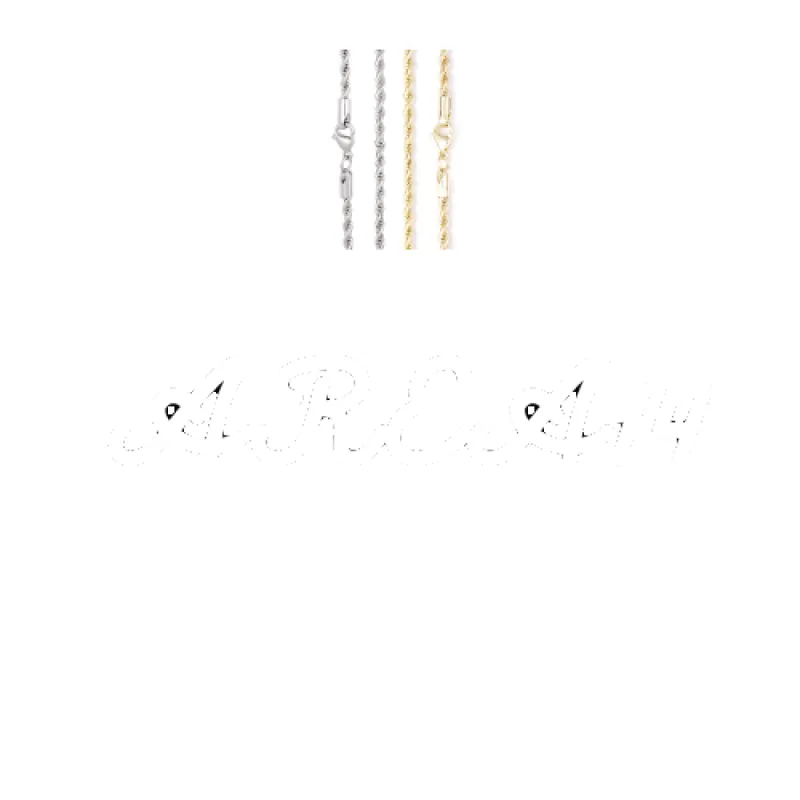 Script Custom Letter Necklace sold by The GUU Shop