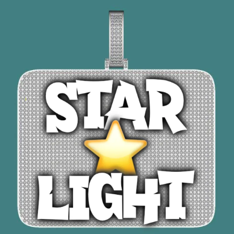 CUSTOM LETTER NECKLACE 3D BIG SQUARE sold by The GUU Shop