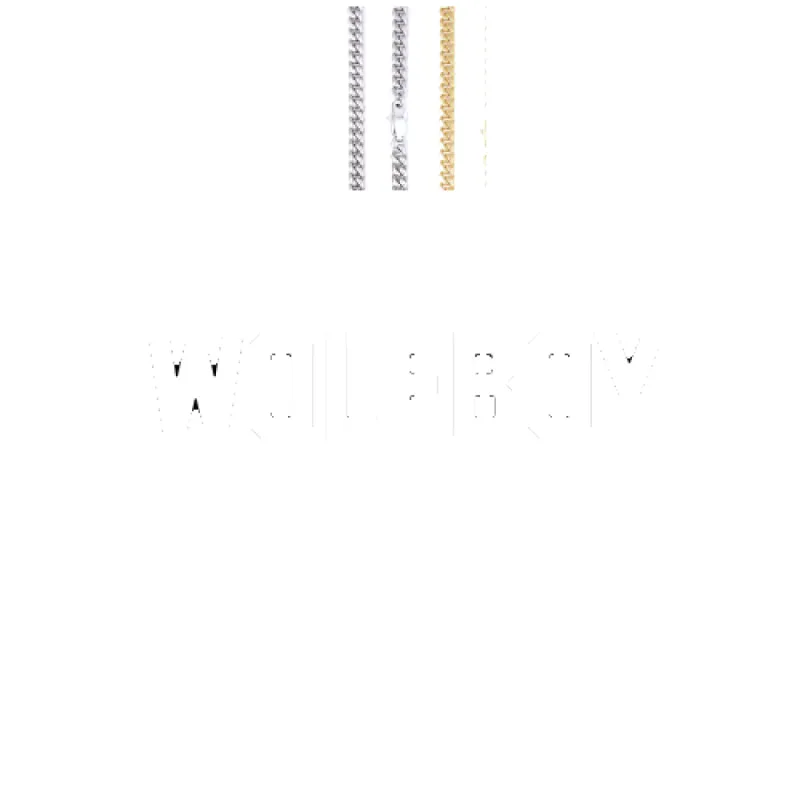 Custom Letters Baguette Two Layer Necklace made by The GUU Shop