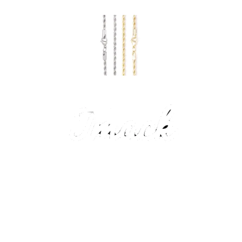 Script Custom Letter Necklace sold by The GUU Shop