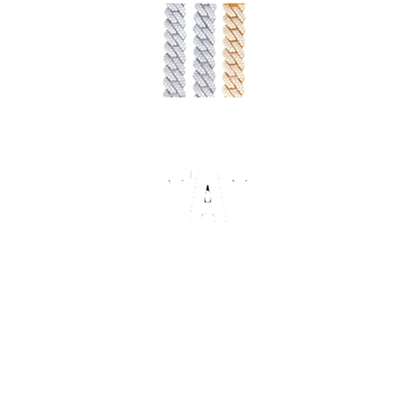 Custom Letters Baguette Two Layer Necklace made by The GUU Shop