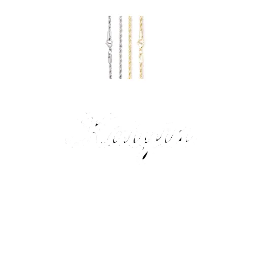 Script Custom Letter Necklace sold by The GUU Shop