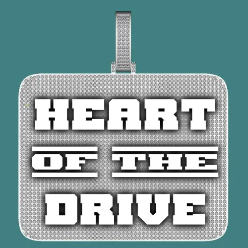 CUSTOM LETTER NECKLACE 3D BIG SQUARE sold by The GUU Shop