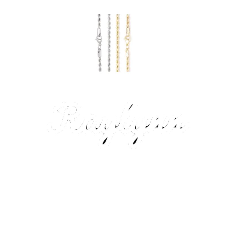 Script Custom Letter Necklace sold by The GUU Shop