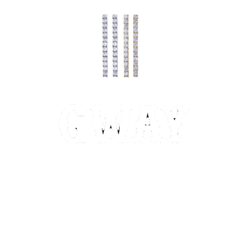 Custom Letters Freibeuter Font Necklace sold by The GUU Shop