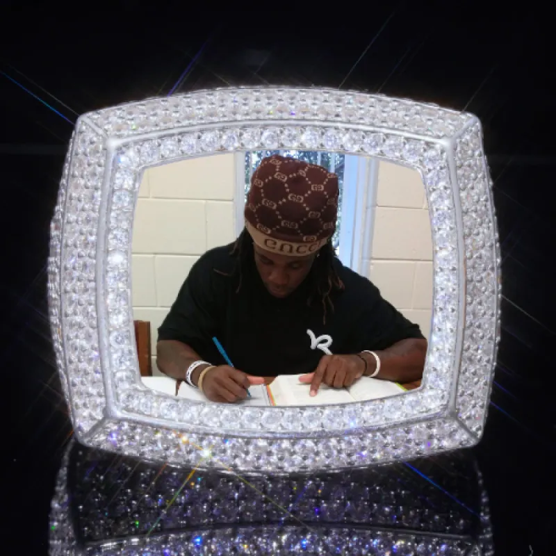 3D CUSTOM PICTURE ICED RING sold by The GUU Shop