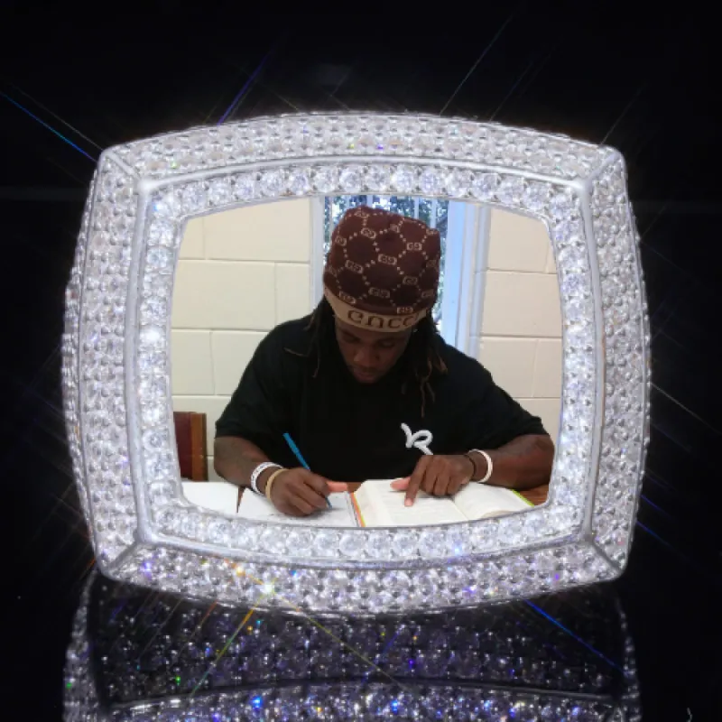 3D CUSTOM PICTURE ICED RING sold by The GUU Shop