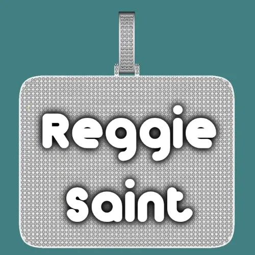 CUSTOM LETTER NECKLACE 3D BIG SQUARE sold by The GUU Shop