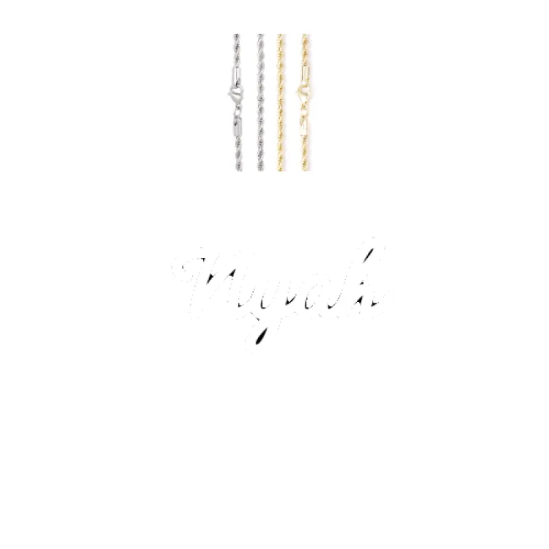 Script Custom Letter Necklace sold by The GUU Shop