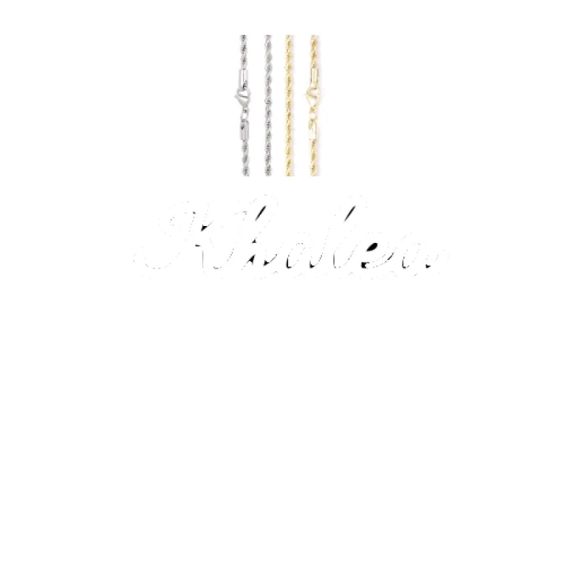 Script Custom Letter Necklace sold by The GUU Shop