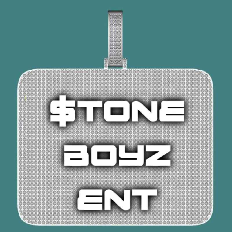 CUSTOM LETTER NECKLACE 3D BIG SQUARE sold by The GUU Shop