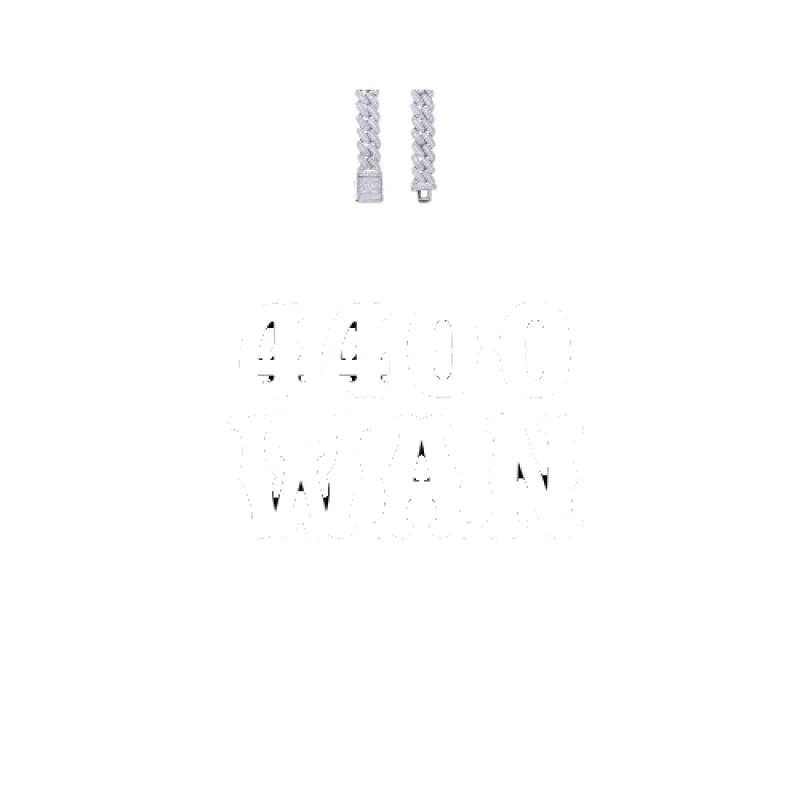 Custom Letters Freibeuter Font Necklace sold by The GUU Shop